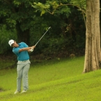 carlos in hole 15 fairway